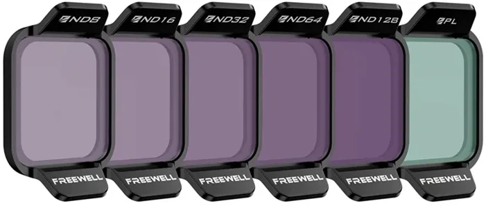 Set de 6 filtre Freewell Standard Day pentru DJI Flip