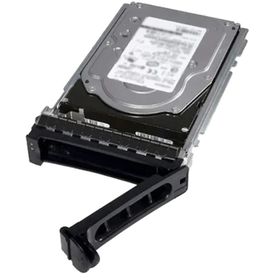 Dell - 960GB SSD SATA Read Intensive 6Gbps 512e 2.5in with 3.5in HYB CARR, Hot-plug, CK