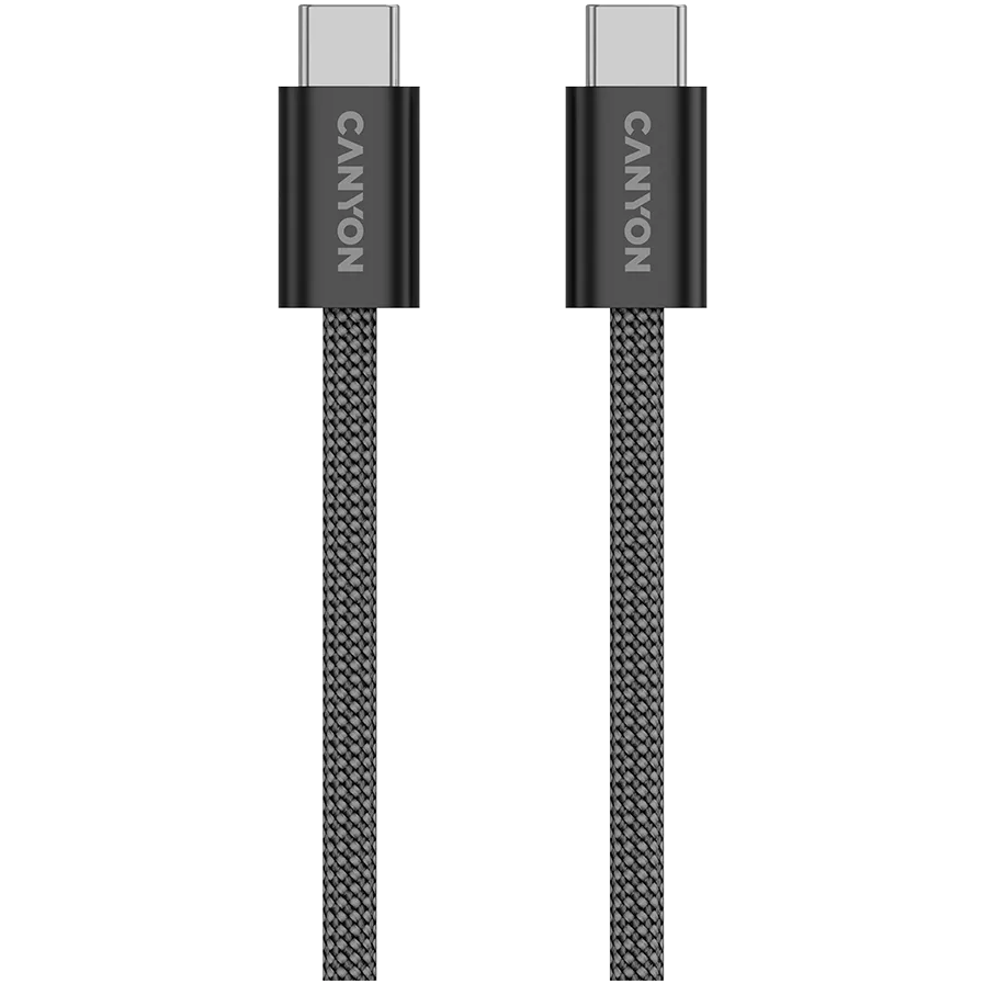 CANYON cable OnWire 60MG C-C 60W Magnet Braided 1m Black