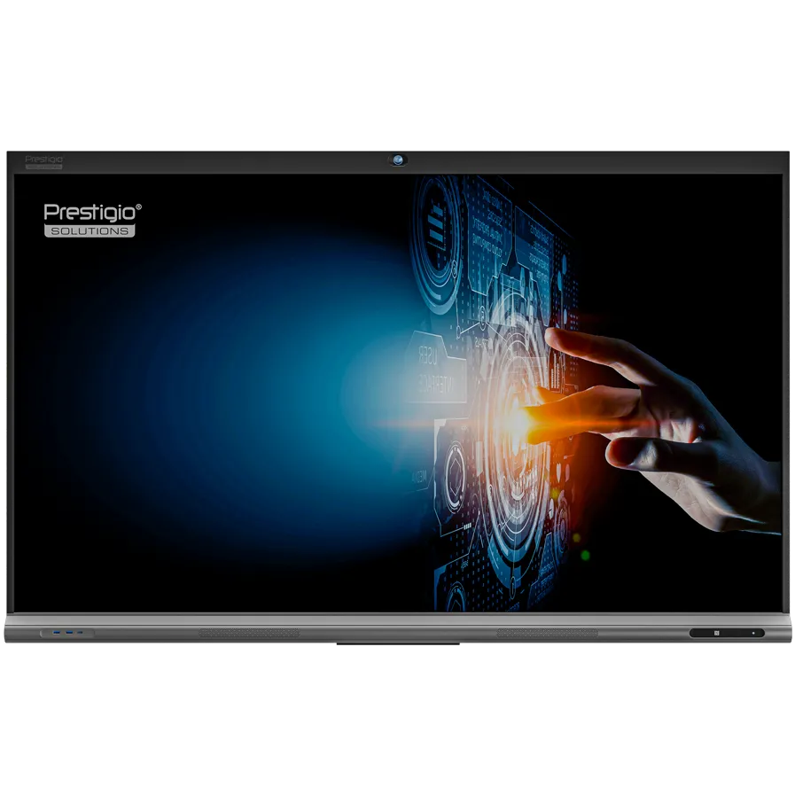 PRESTIGIO SOLUTIONS Multiboard 75" Light+ Series UHD 4K, Android 11, Wi-Fi, 40TP, NFC, Camera, touch pen