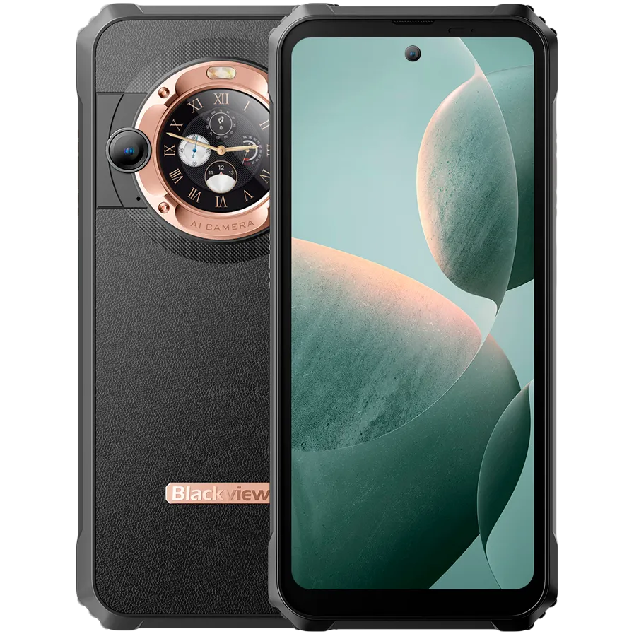 Blackview BL9000 5G 6.78" Corning 7th FHD+IPS 1080x2460 120Hz, 12GB/512GB, MT6891Z Octa-core 2.6GHz, 50MP Front/13MP+50MP Back Camera, NFS, Harman Audio EFX, Glove mode, Battery 8800mAh, Type-C, Android 13, Dual SIM, SD card slot, Splendid Gold