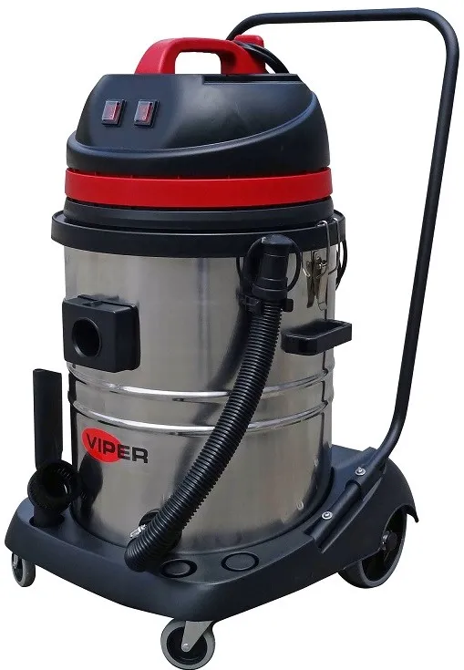 Professional wet/dry vacuum cleaner, 2 motors, 55 l VIPER LSU255 50000126