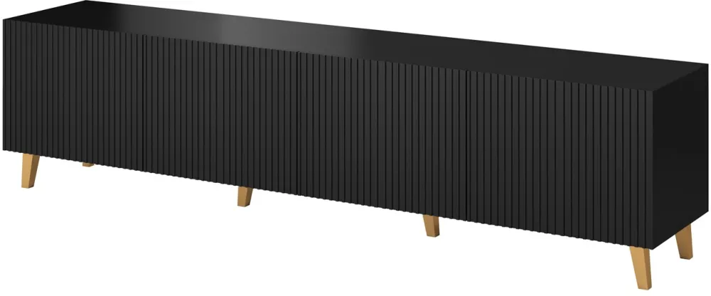 Cama RTV cabinet PAFOS 200x42x52 Black matt