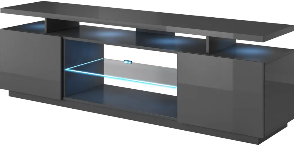 RTV EVA cabinet 180x40x56 graphite/gloss