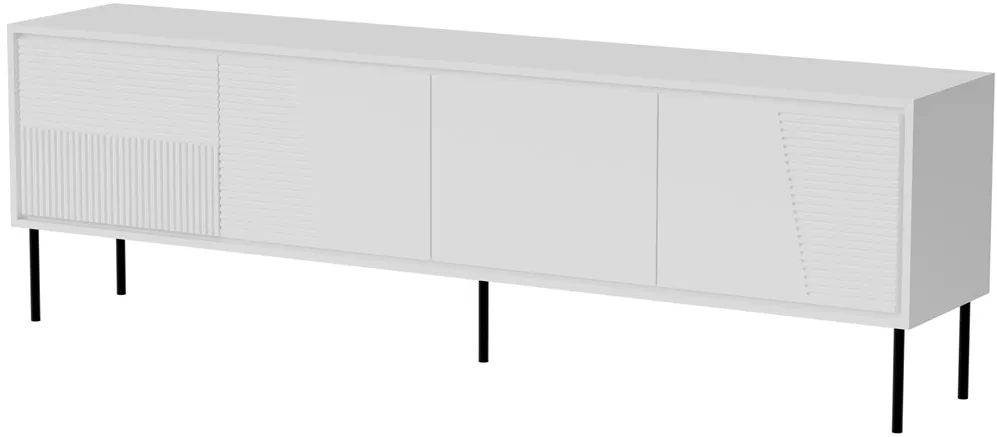 RTV cabinet ABI 4D 200x38x62 white matt