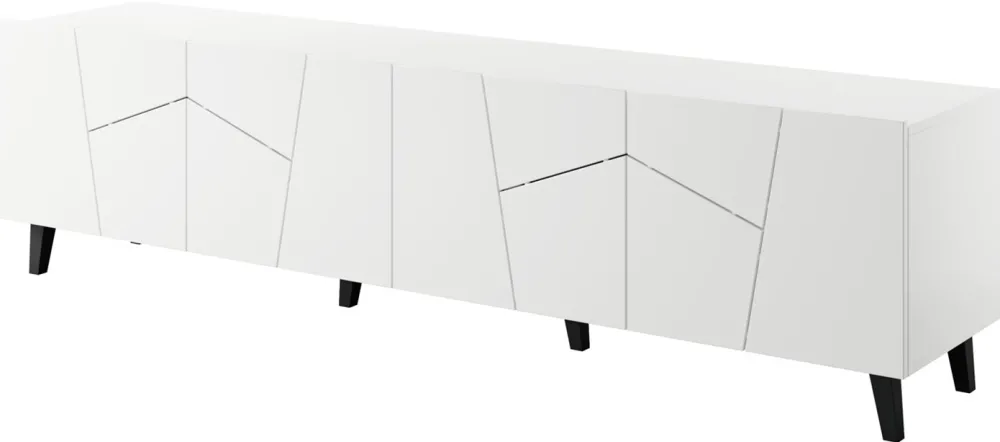 RTV cabinet ETNA 200x42x52 white matt
