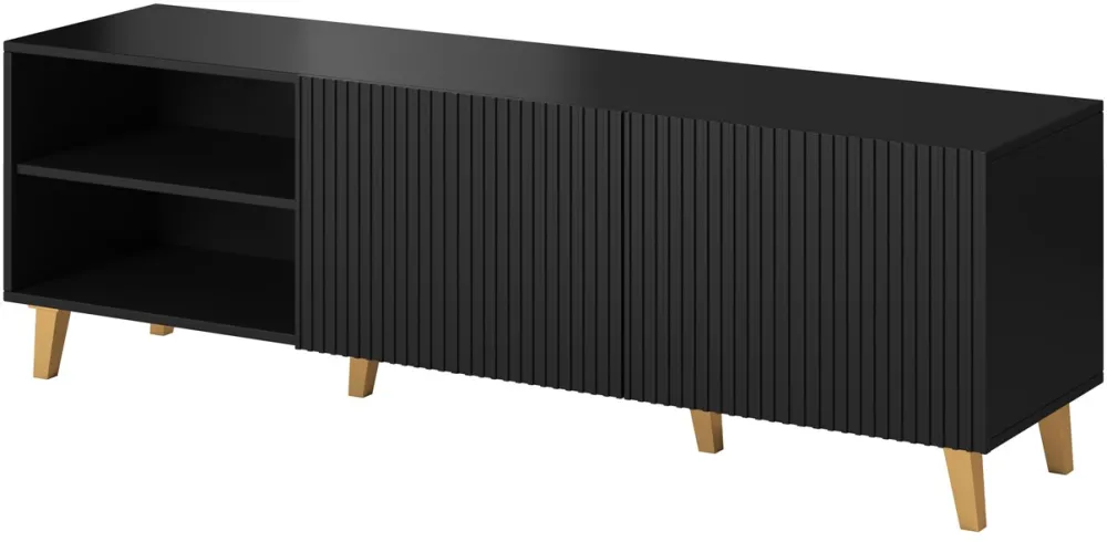 Cama RTV cabinet PAFOS 150x42x52 Black matt