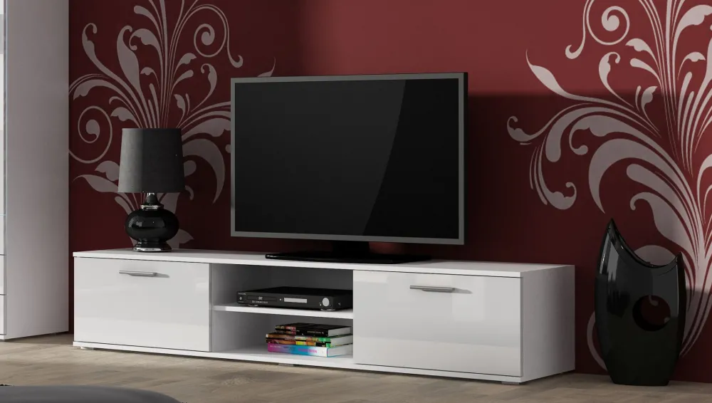 Cama TV stand SOHO 180 white/white gloss