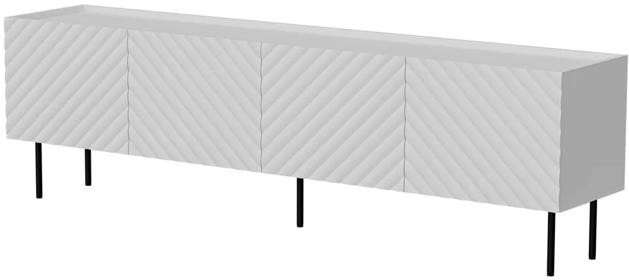 Cama LUCCA 4D TV cabinet 200x40x59 white