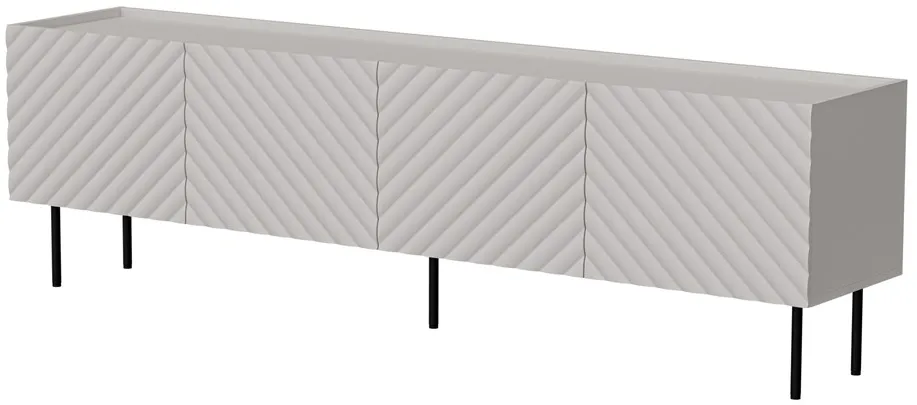 Cama LUCCA 4D TV cabinet 200x40x59 cashmere