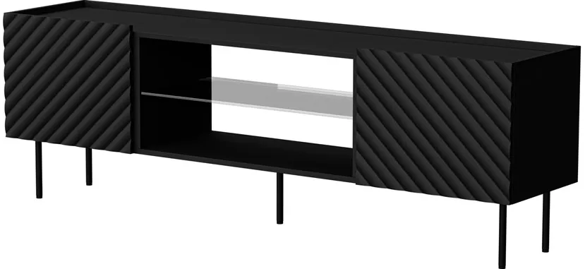 Cama EF LUCCA TV cabinet 180x40x59 black