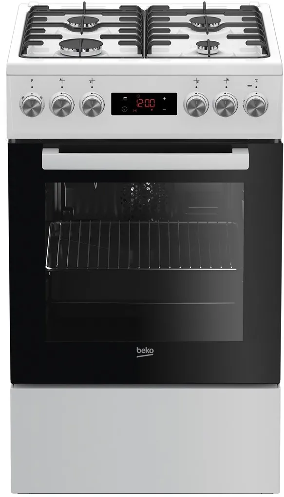 Beko FSE52320DWD cooker Freestanding cooker Gas White A