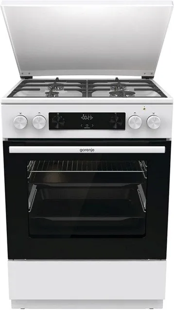 Aragaz independent GORENJE GKS6C71WF gaz cuptor electric 71 l