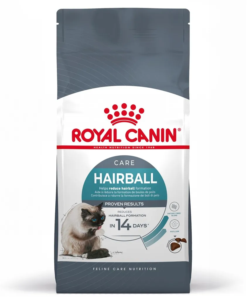 Royal Canin Hairball Care cats dry food 10 kg Adult Corn, Poultry, Rice, Vegetable