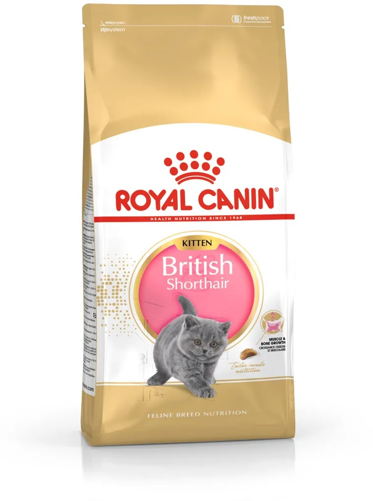Royal Canin British Shorthair Kitten cats dry food 2 kg Poultry, Rice, Vegetable
