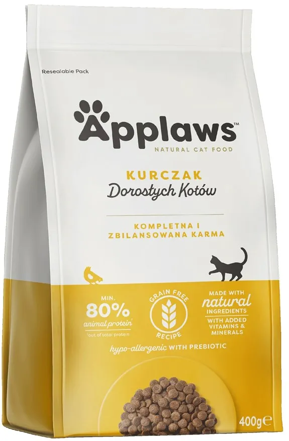 APPLAWS Adult Chicken - dry cat food - 400g