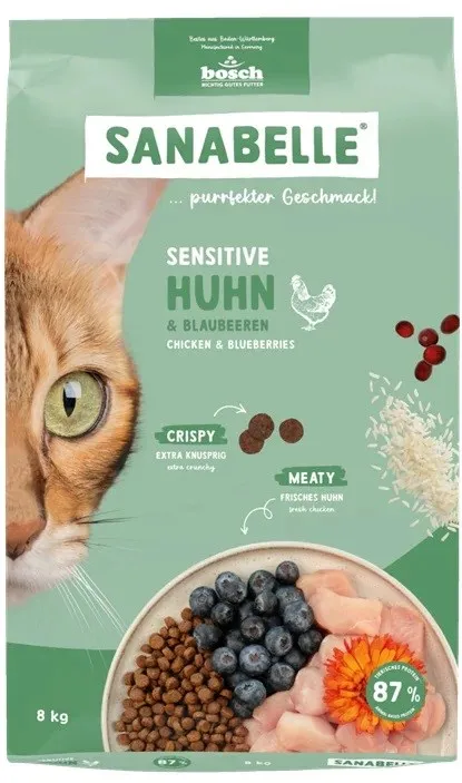 BOSCH Sanabelle Sensitive Chicken - dry cat food - 8kg