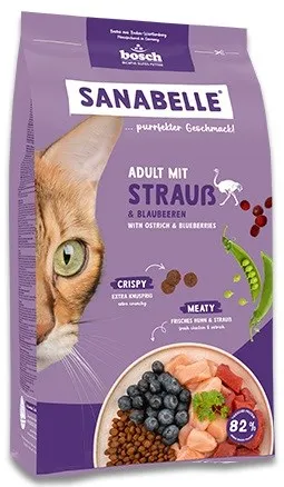 BOSCH Sanabelle Life Adult with ostrich & blueberries - dry cat food - 8kg