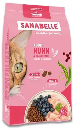 BOSCH Sanabelle Life Adult Chicken & blueberries - dry cat food - 8kg