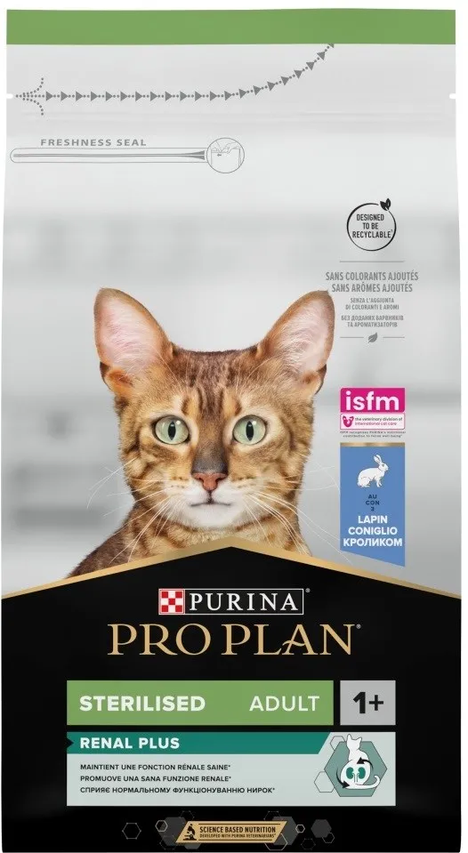 PURINA Pro Plan Sterilised Renal Plus - dry cat food - 1.5 kg