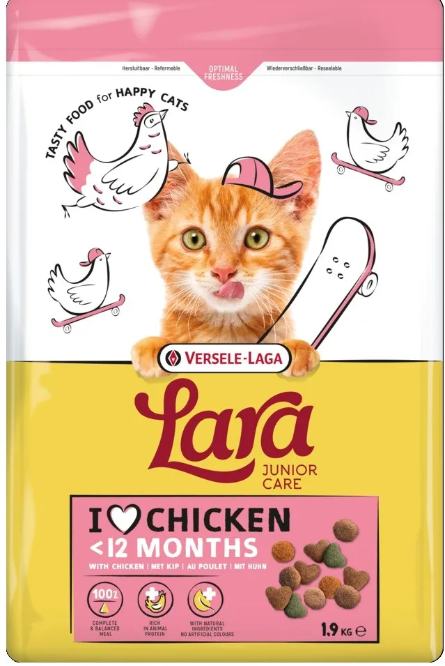 VERSELE-LAGA Lara Junior Chicken - dry cat food - 1,9kg