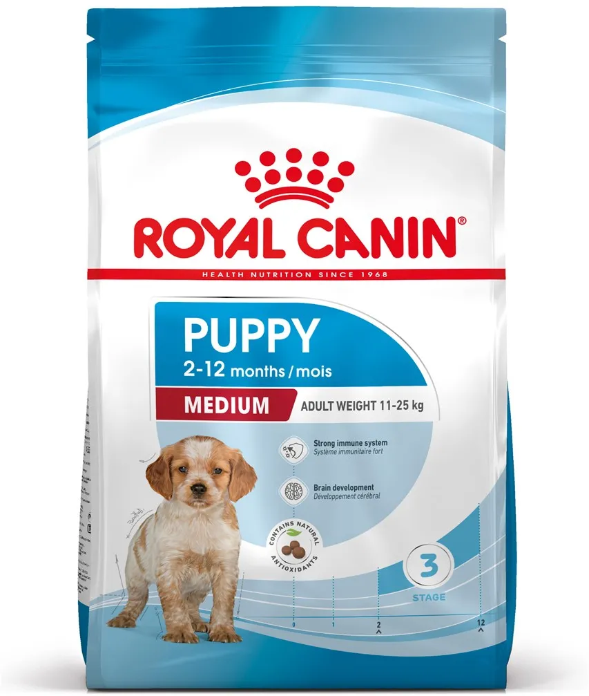 Royal Canin Medium Puppy 4 kg Maize, Poultry