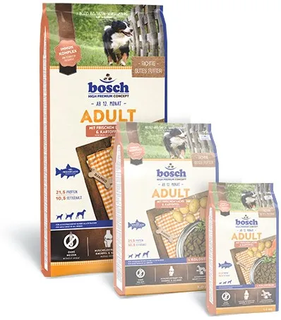 Bosch ADULT WITH FRESH SALMON & POTATO