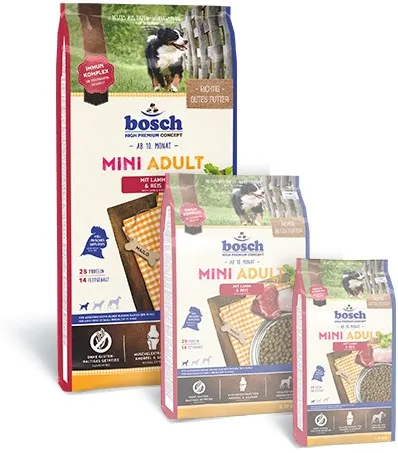 Bosch MINI ADULT WITH LAMB & RICE