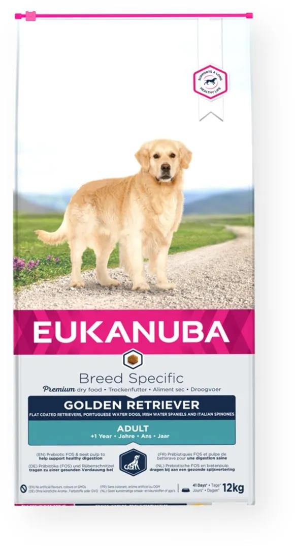 EUKANUBA Breed Specific Golden Retriever Adult - dry dog food - 12kg
