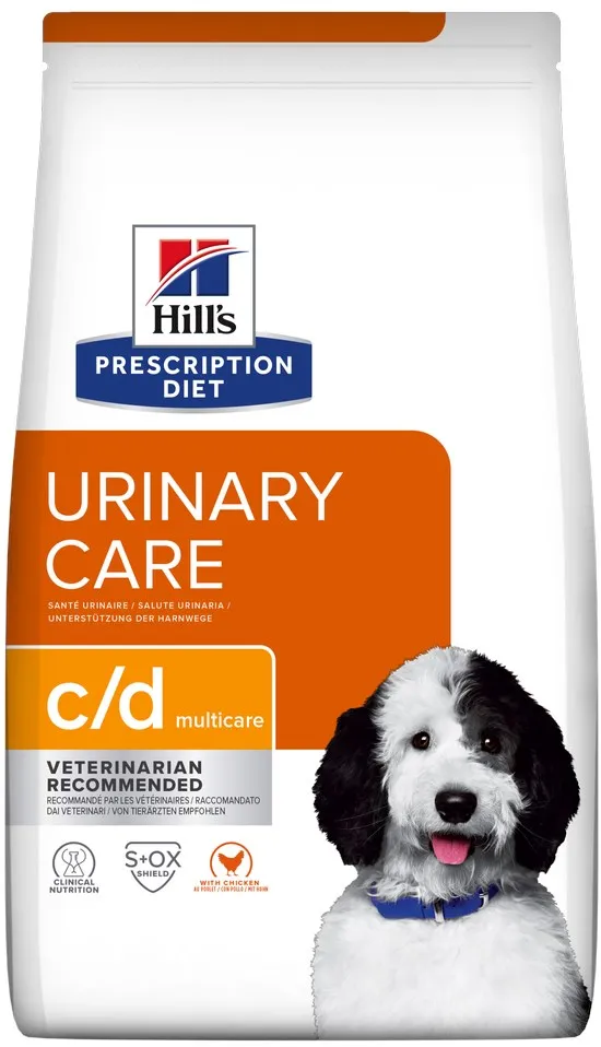 HILL'S PRESCRIPTION DIET Canine c/d Multicare Dry dog food Chicken 12 kg