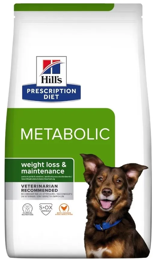 HILL'S PRESCRIPTION DIET Canine Metabolic Dry dog food Chicken 12 kg