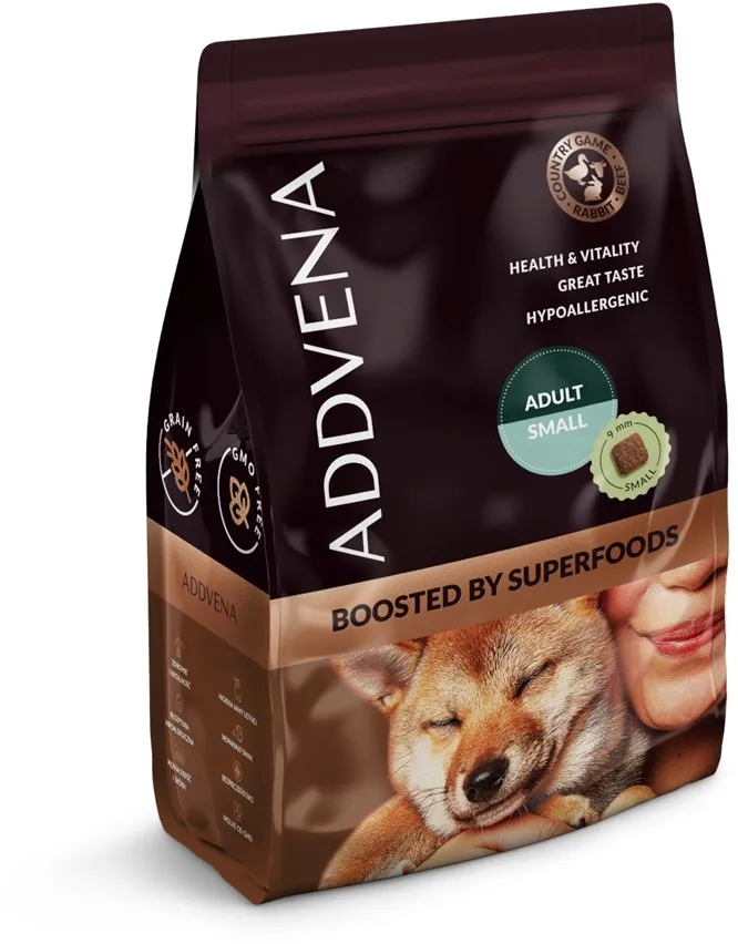 ADDVENA Boosted by superfoods Adult Small Beef - dry dog food - 2,5kg