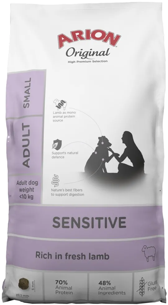 ARION Original Sensitive Small Lamb Mono - dry dog food - 7kg