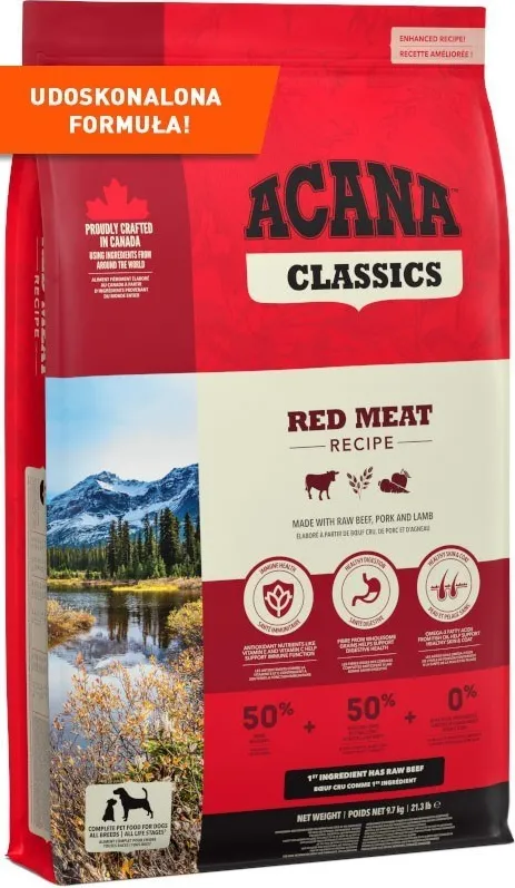 ACANA Classics Red Meat - dry dog food - 9,7 kg