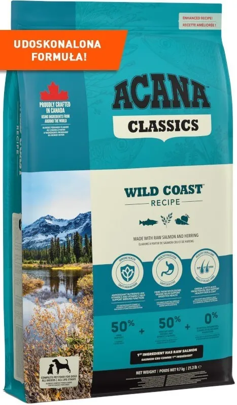 ACANA Classics Wild Coast - dry dog food - 9,7 kg