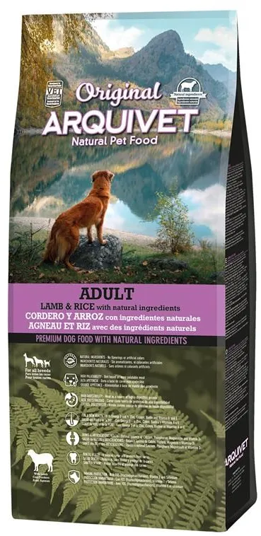 ARQUIVET Original Adult Lamb with rice - dry dog food - 12kg