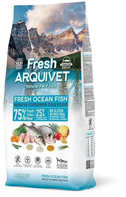 ARQUIVET Fresh Ocean Fish - dry dog food - 10 kg