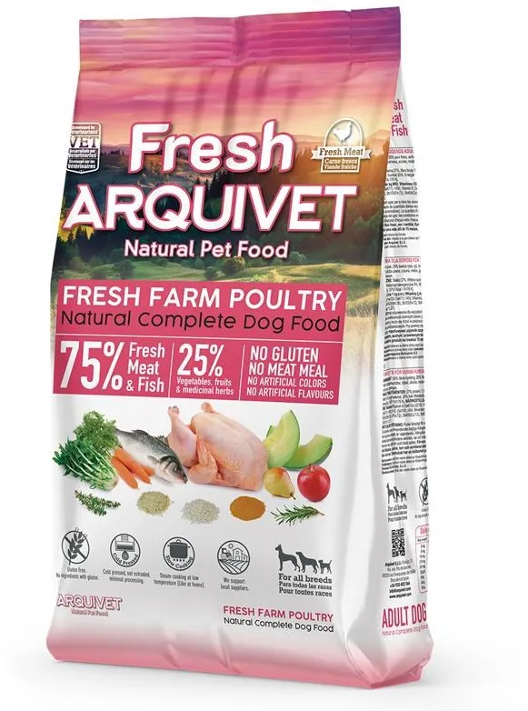 ARQUIVET Fresh Chicken and oceanic fish - dry dog food - 10 kg