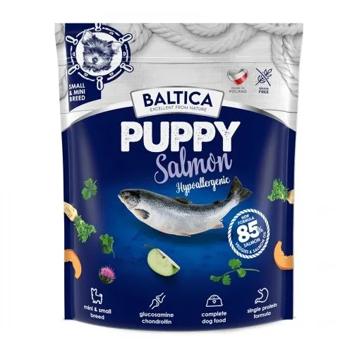 BALTICA Excellent Puppy Salmon Hypoallergenic Small breeds - dry dog food - 1kg