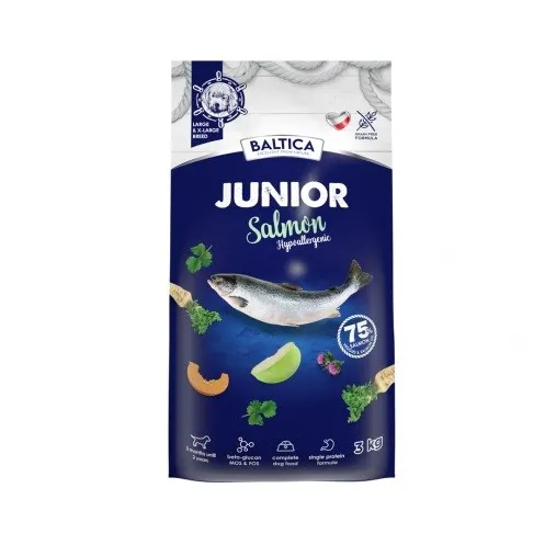 BALTICA Excellent Junior Salmon Large and X-large breeds - dry dog food - 3kg