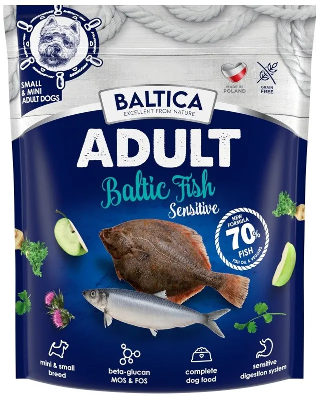 BALTICA Excellent Sensitive Baltic fish Small breed Mono - dry dog food - 1kg