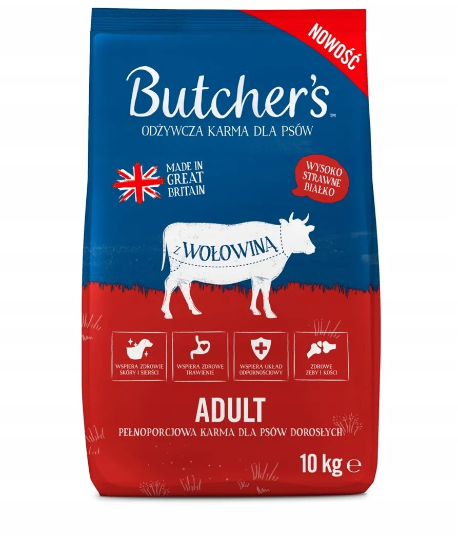 BUTCHER'S Original Beef - dry dog food - 10kg