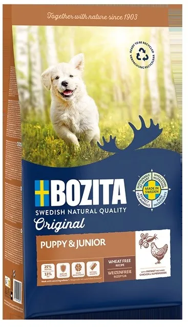 BOZITA Original Puppy & Junior Chicken - dry dog food - 12kg