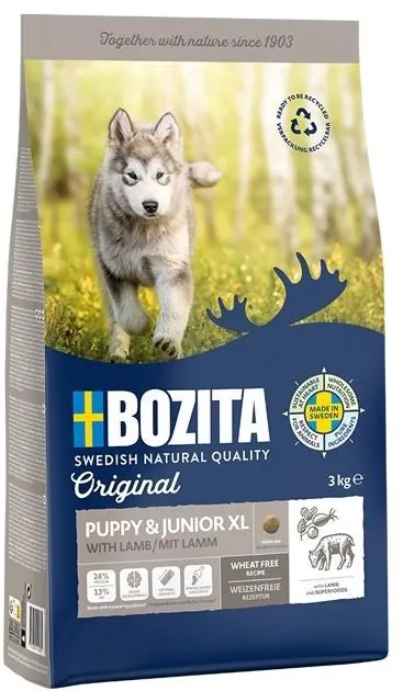 BOZITA Original Puppy & Junior XL Lamb - dry dog food - 12kg