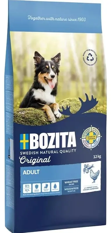 BOZITA Original Adult Chicken - dry food for dogs - 12kg