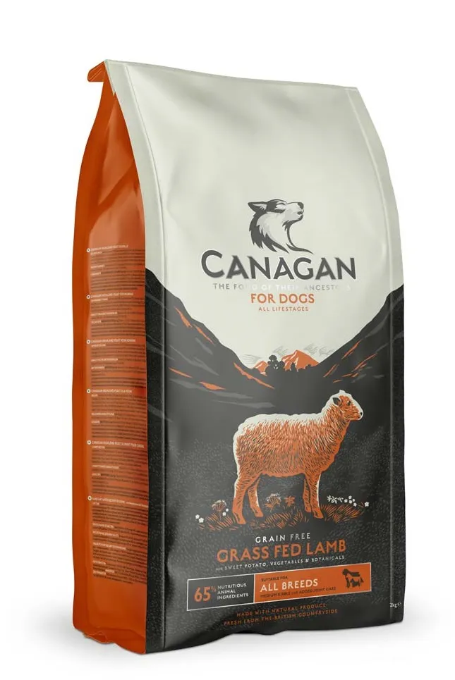 CANAGAN Grain free Lamb – dry dog food – 6kg