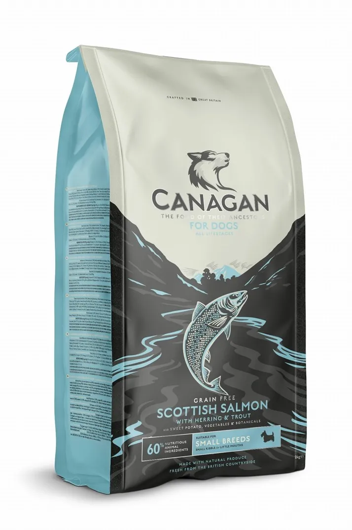 CANAGAN Scottish Salmon – Small Breeds – dry dog food – 2kg