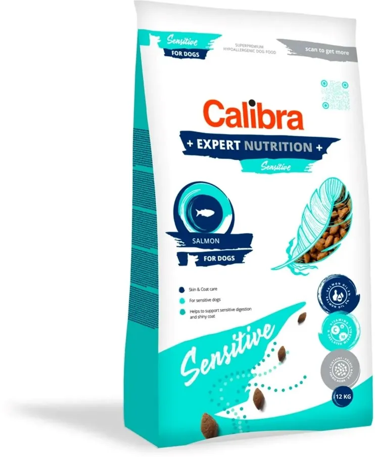 CALIBRA Dog Expert Nutrition Sensitive Salmon - dry dog food - 12kg