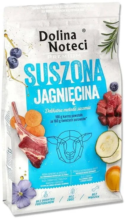 DOLINA NOTECI Premium lamb - dried dog food - 9 kg