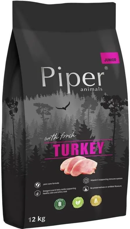 DOLINA NOTECI Piper Junior with turkey - dry dog food - 12 kg